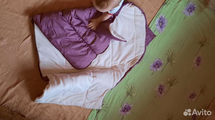 Конверт на выписку и в коляску демисезонный