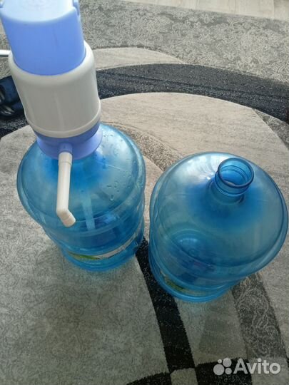 Бутыли из под воды 19 литров бу цена за все