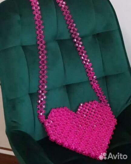 Сумка женская из бусин