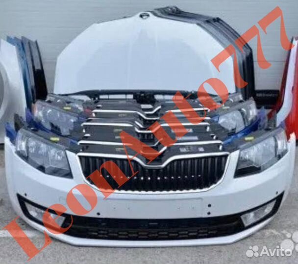 Бампер передний Skoda Octavia A7 2013-2017 (30)