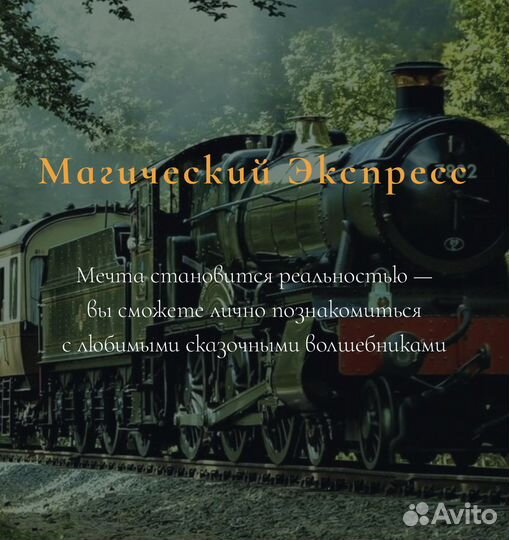 Детямпоезд Гарри Поттер Хогвардс-Экспресс