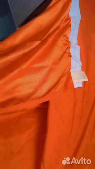 Шторы терракотовые