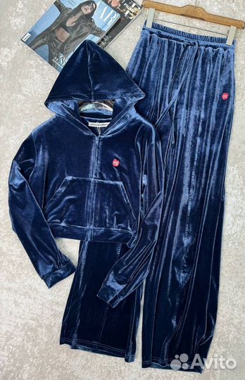 Костюм женский велюр wang