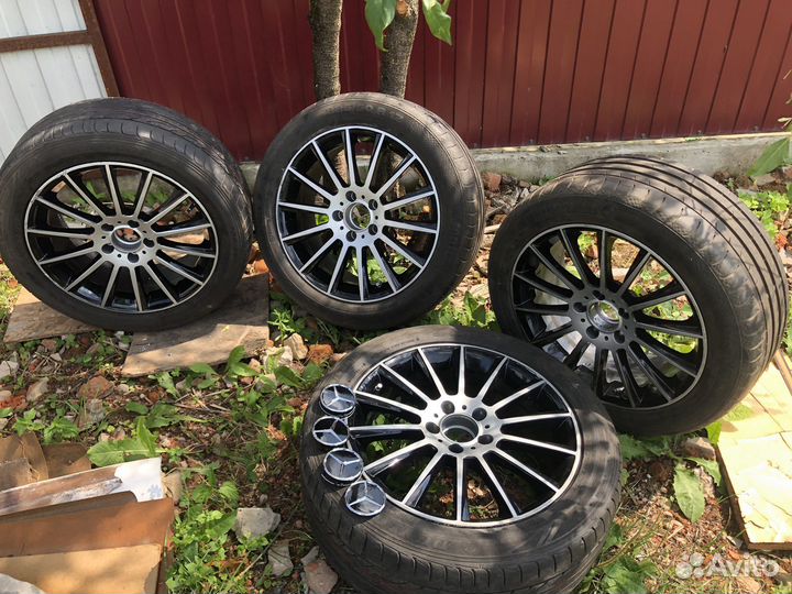 Литые диски с резиной 17r