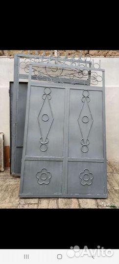 Ворота металлические