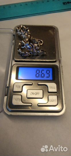 Браслет. серебро 925 проба 19*0,9см