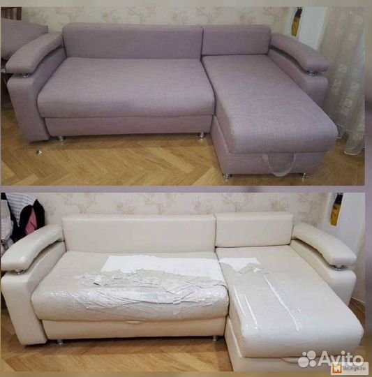 Ремонт мягкой мебели,Изготовление новой мебели