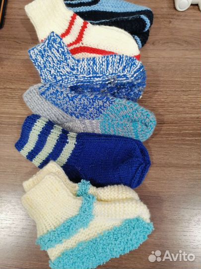 Носки вязаные детские