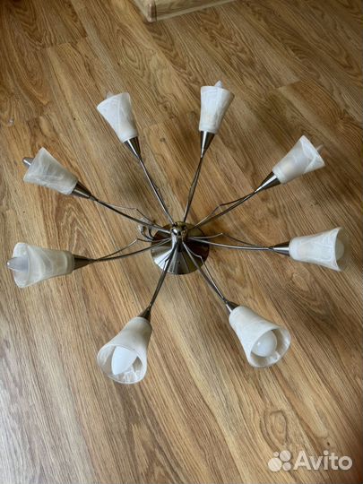 Люстра потолочная 8 рожков