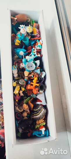 Игрушки из киндера, 80 шт