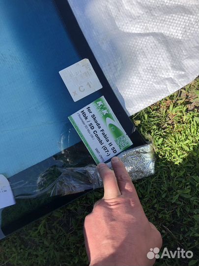 Стекло переднее лобовое skoda fabia 2