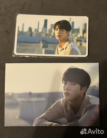 Карты bts джин