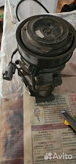 Компрессор кондиционера тойота альфард 10 кузов