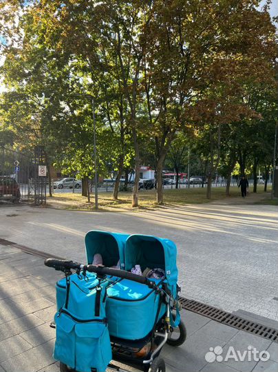 Коляска для двойни, погодок bumbleride indie twin