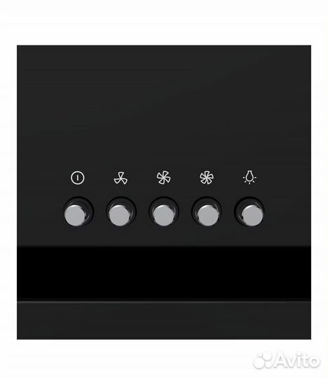 Вытяжка для кухни Midea MH60AN300GB. Новая