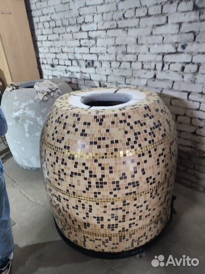 Тандыр на дровах