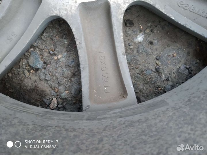 Продам литые диски на субару, R 16