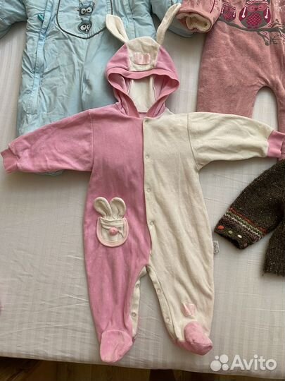 Пакет вещей на девочку 62 68