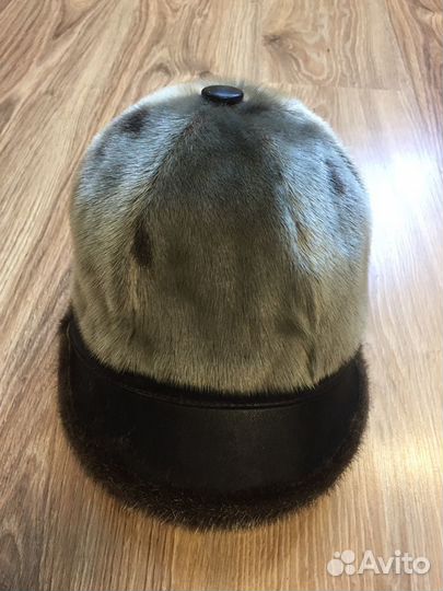 Кепка женская Нерпа/кожа