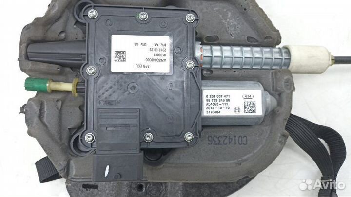 Механизм стояночного тормоза Citroen C4 B7 EP6CDT