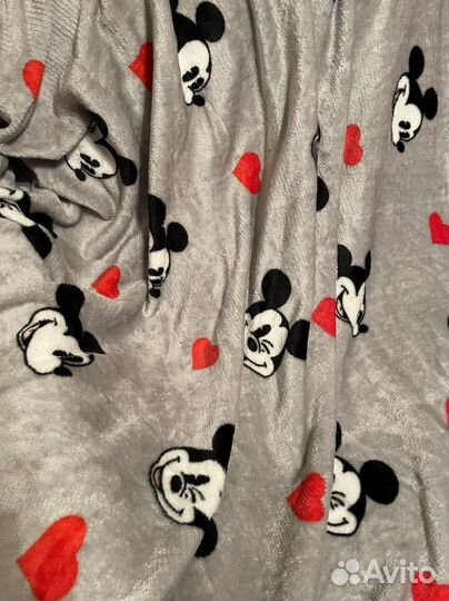 Плед мягкий с Мики Маусом sinsay 160 см