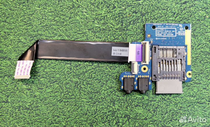 Плата AUX картридер HP ProBook 4540s