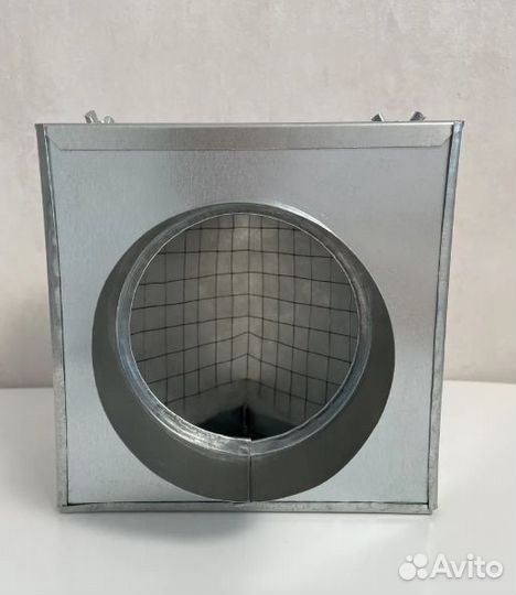 Воздушный фильтр-бокс для круглых воздуховодов 315