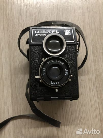 Плёночный фотоаппарат lubitel 166