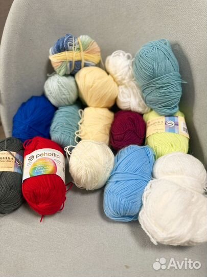 Пряжа нитки для вязания