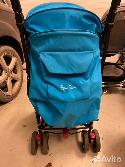 Коляска трость silver cross