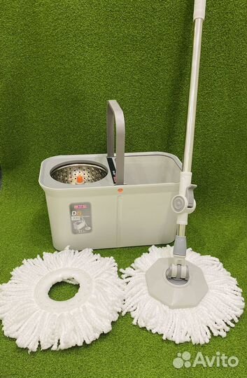 Ведро со шваброй с отжимом. Новые. Премиум