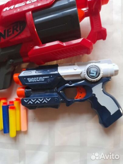 Пистолет Бластер nerf Mera Циклон А 9353