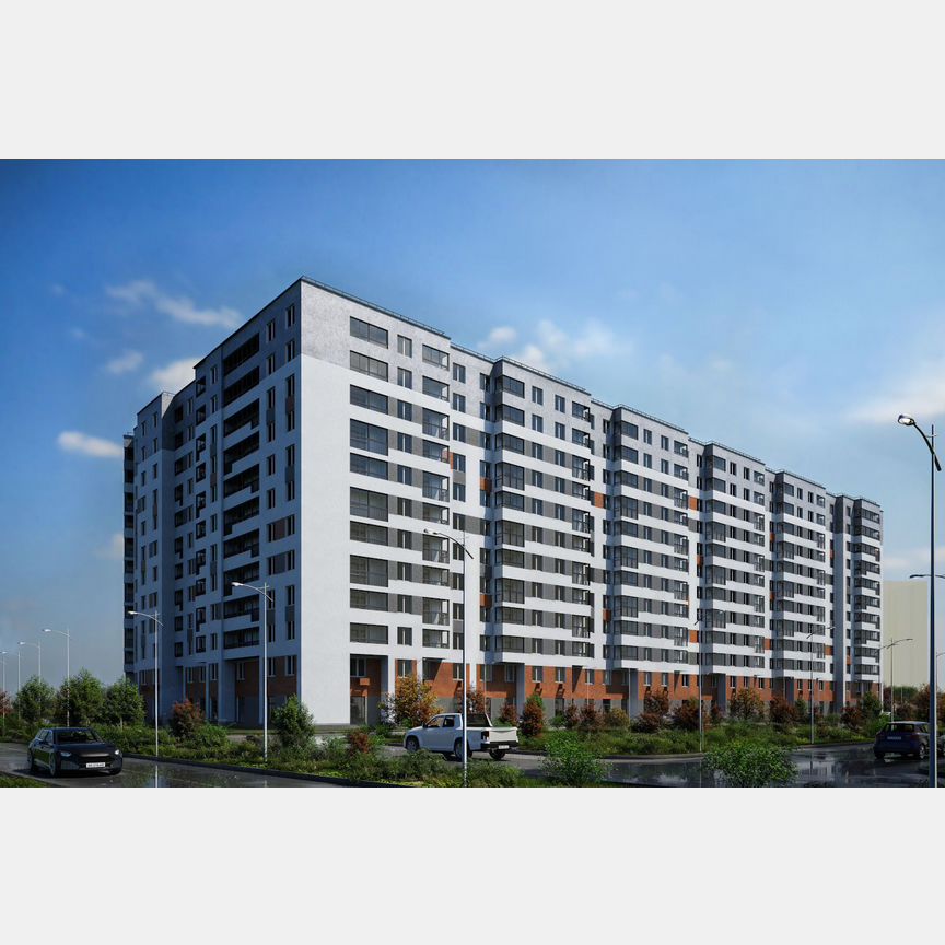 1-к. квартира, 36,6 м², 3/12 эт.