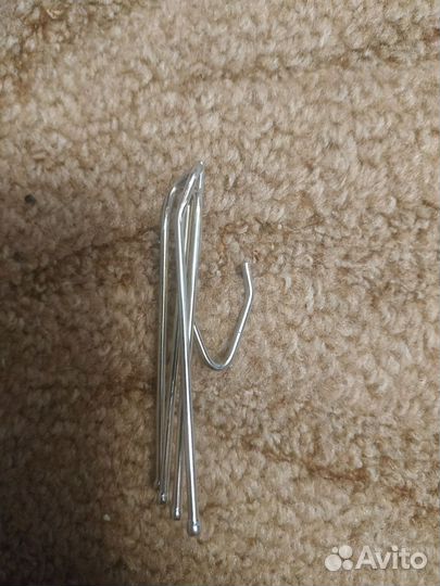 Крючки для штор металлические