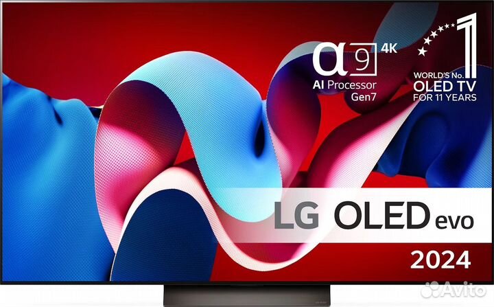 Телевизор LG oled55C4RLA рст