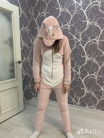 Пижама кигуруми единорог