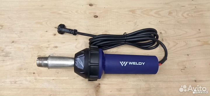 Фен строительный weldy набор для сварки пластика