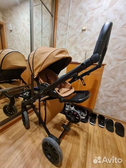 Коляска 3 в 1 anex e-type