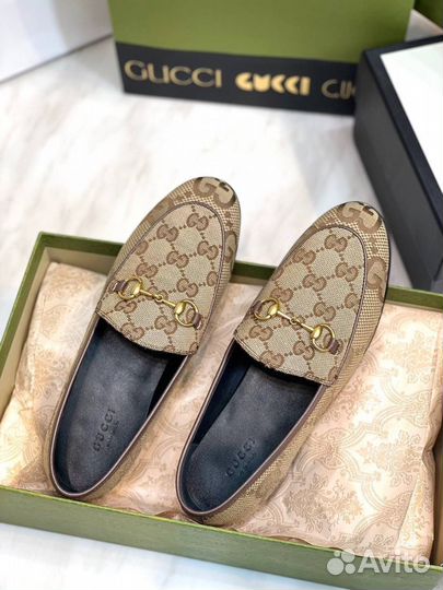 Лоферы женские Gucci