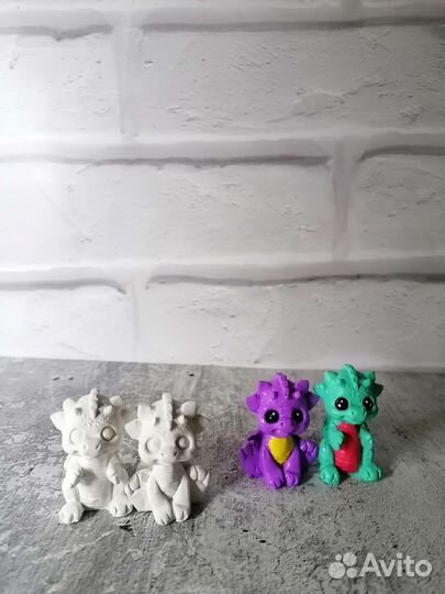 Дракончики для раскрашивания