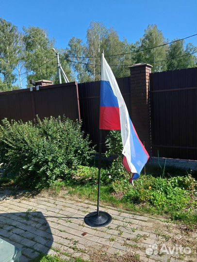 Флаг на флагштоке