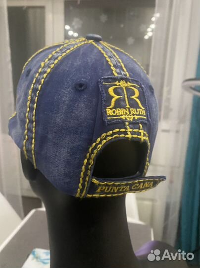 Бейсболка с декоративной отстрочкой