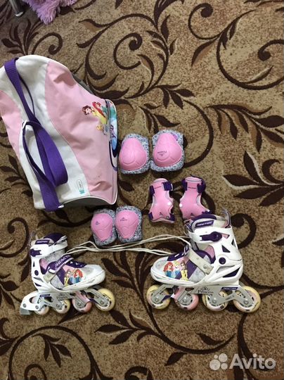 Ролики детские раздвижные 31 -36 р