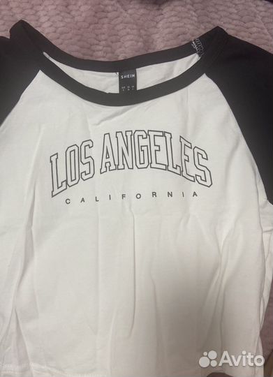 Топ белый shein