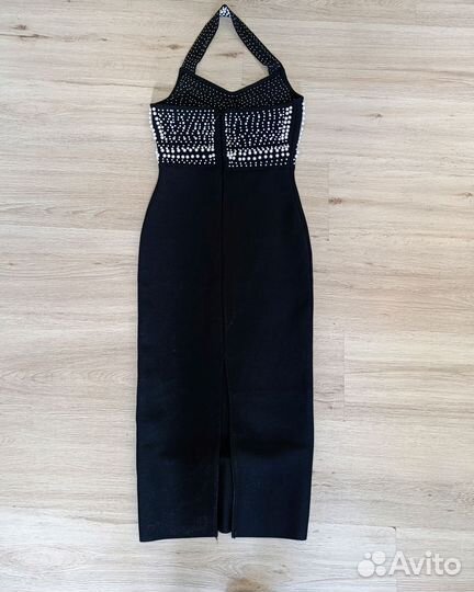 Вечернее бандажное платье