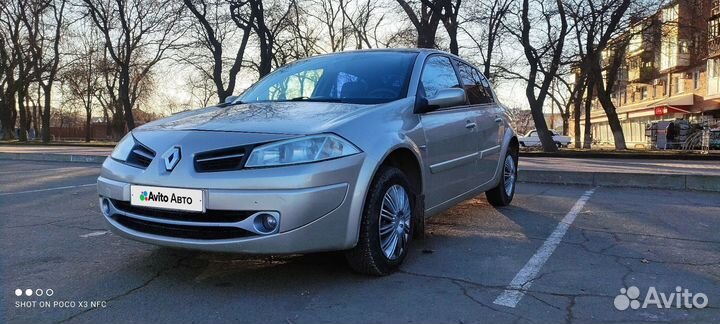 Renault Megane 1.6 AT, 2008, 200 000 км