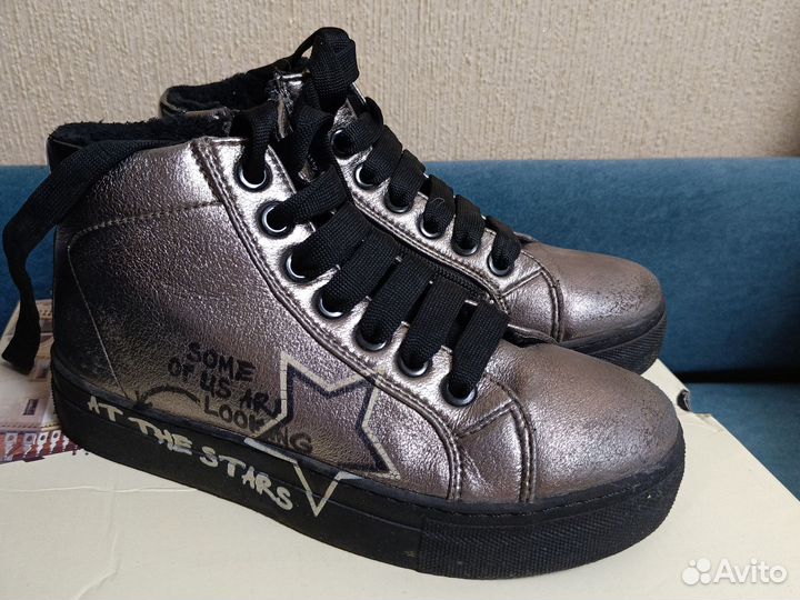 Ботинки демисезонные для девочки 36 размер