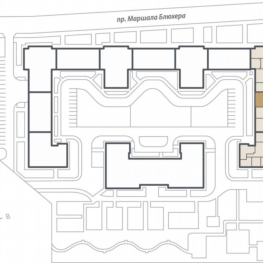 3-к. квартира, 89,3 м², 10/10 эт.