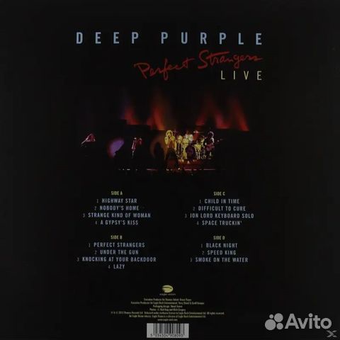 Deep Purple / Perfect Strangers Live (2LP+2CD+DVD)