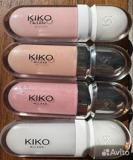 Блески для губ под заказ новые Kiko Milano